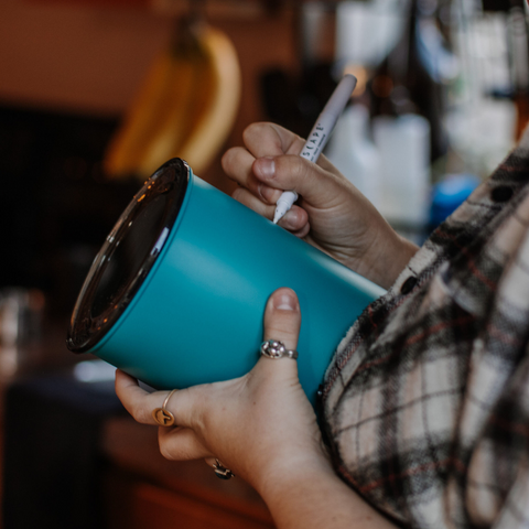 Airscape Coffee Canister - Turquoise