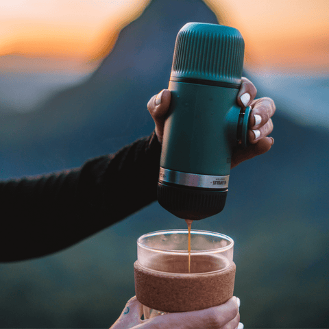 Nanopresso Portable Espresso Machine (Moss)