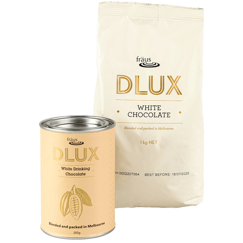 DLux White Chocolate Powder | Merlo Coffee